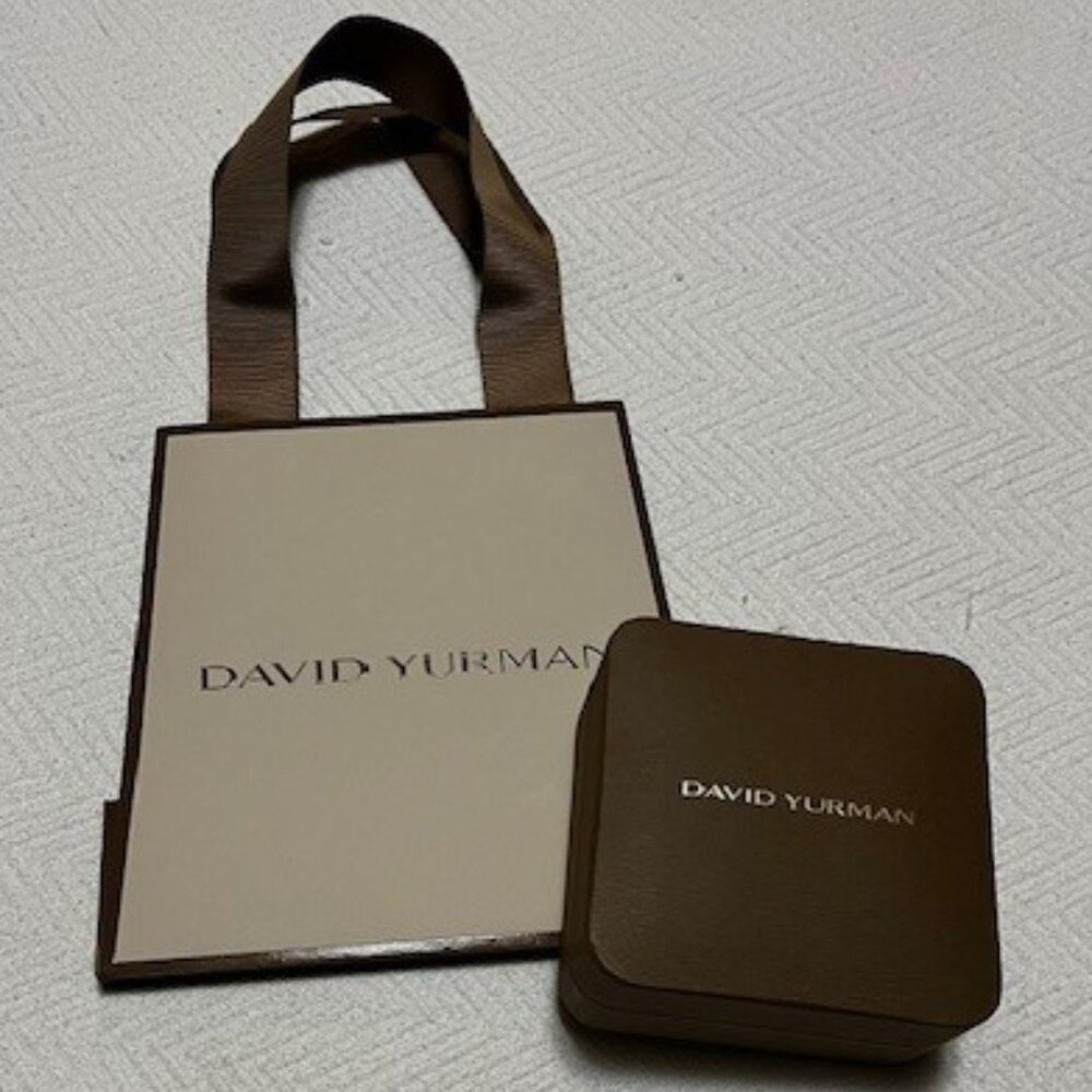 David Yurman Gift Box and Bag (both empty)